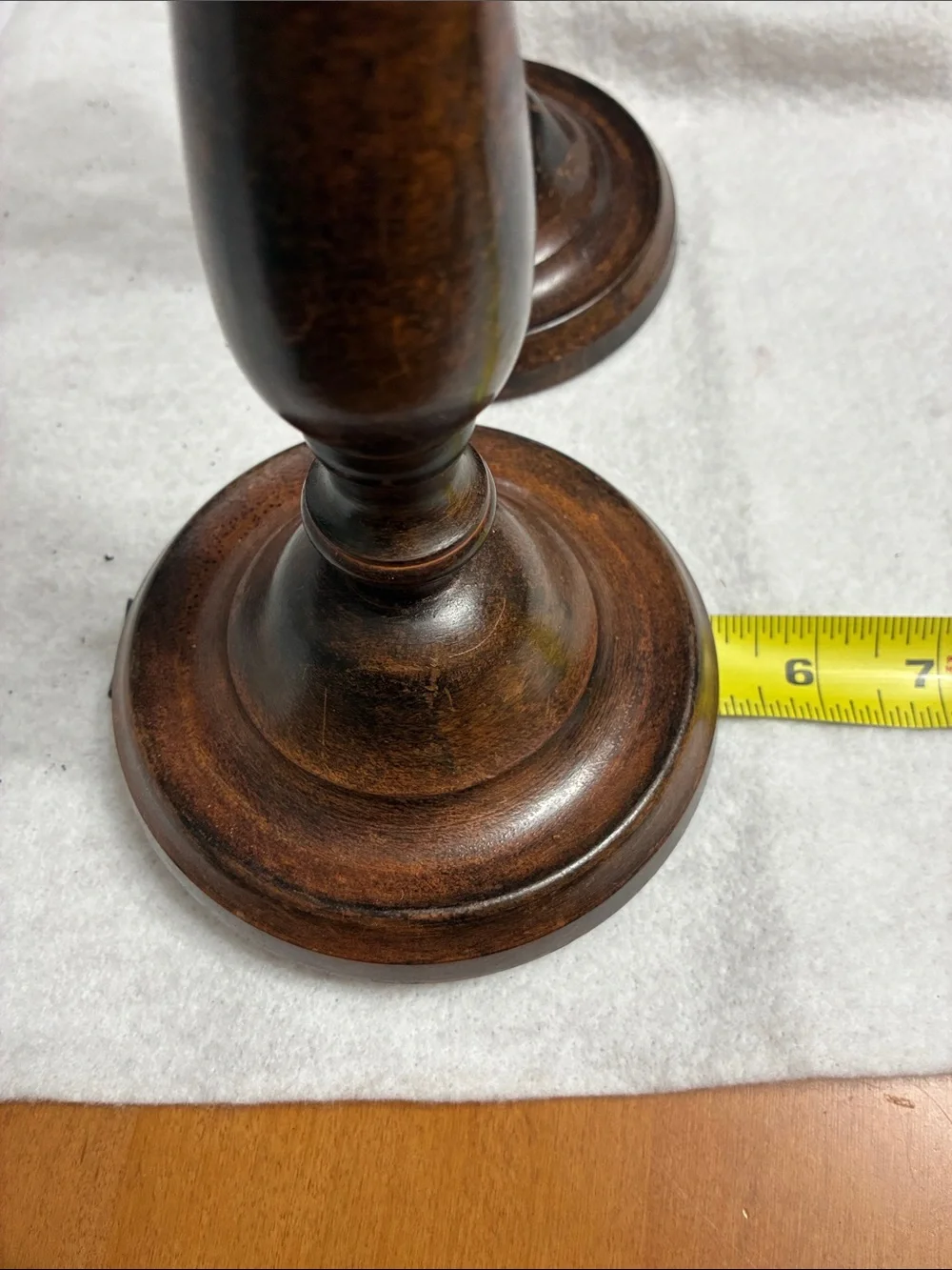 Gatco Bronzed Brown solid brass Candle Holders - Pair